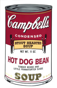 Andy Warhol, Hot Dog Bean, from the Campbell's Soup II Portfolio, 1969