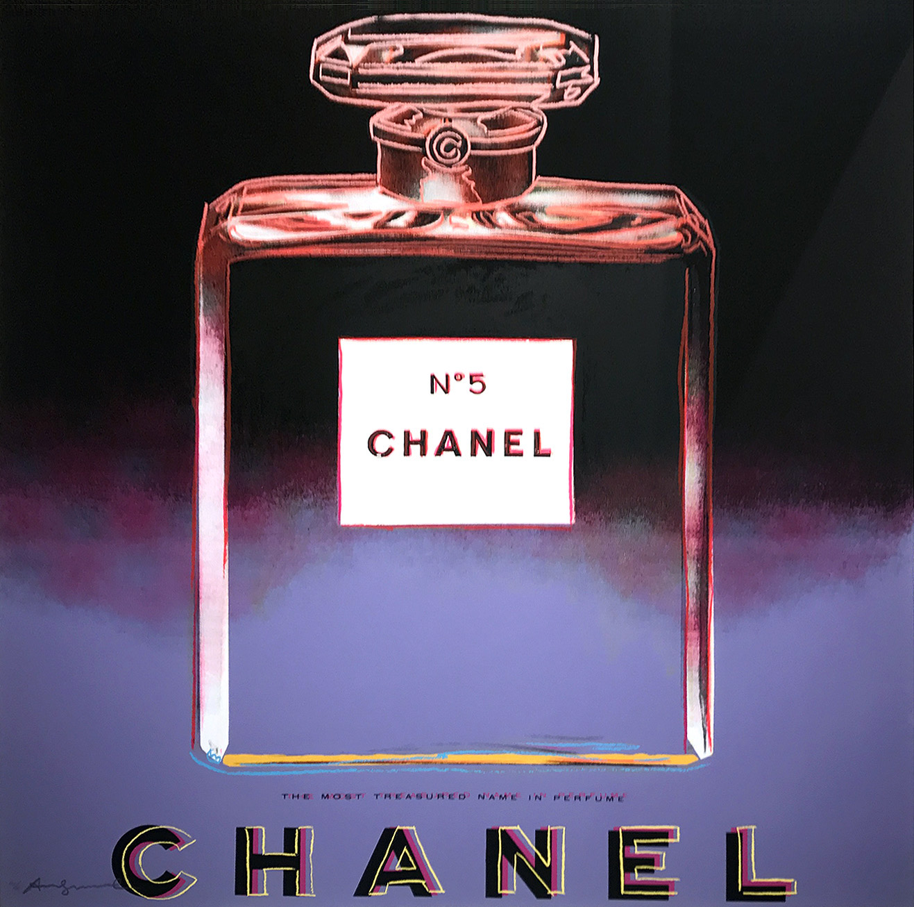 Andy Warhol, Chanel No. 5 from Ads Series 1985