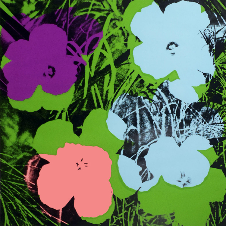 Andy Warhol, Flowers 64, from Flowers Porfolio, 1970