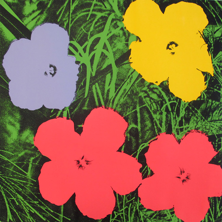 Andy Warhol, Flowers 73, from Flowers Portfolio, 1970