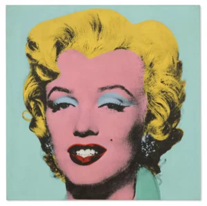 Andy Warhol’s ‘Shot Sage Blue Marilyn’ sets new auction record